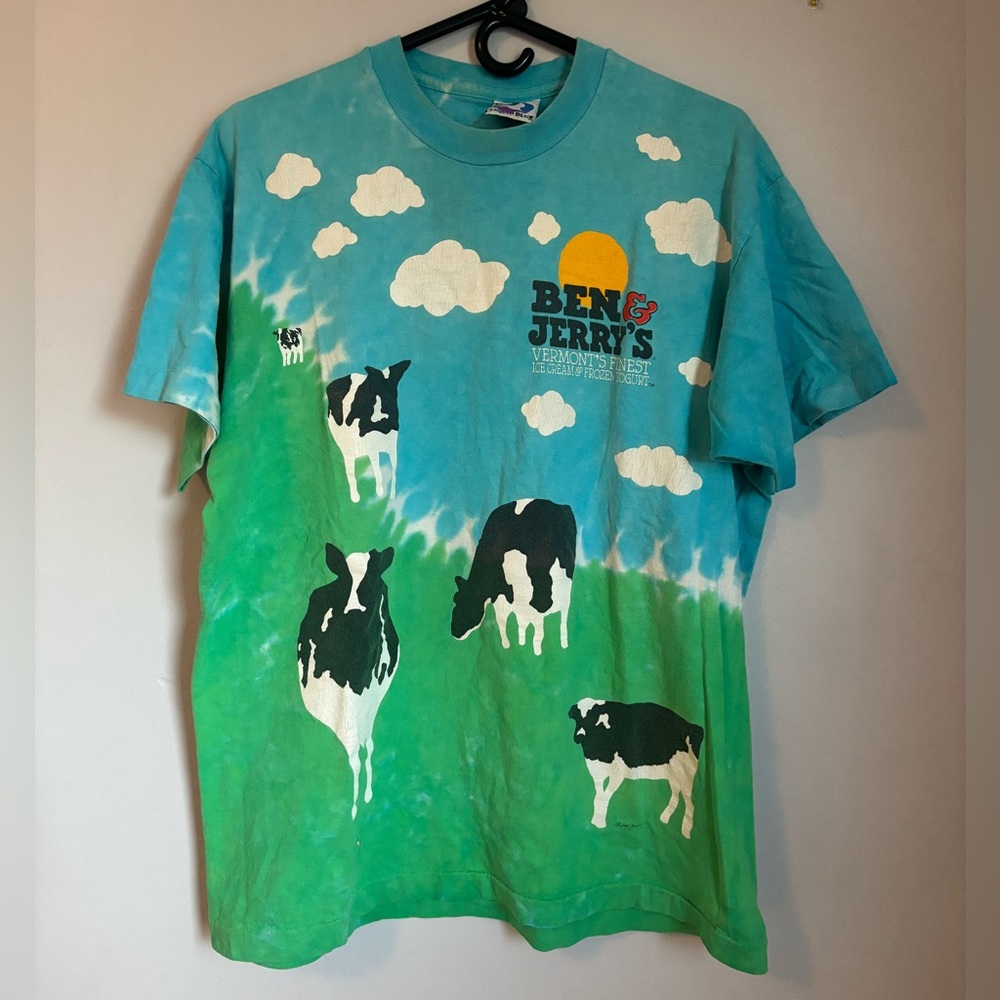 Ben & Jerry’s Euphoria Shirt with Cows 🐄